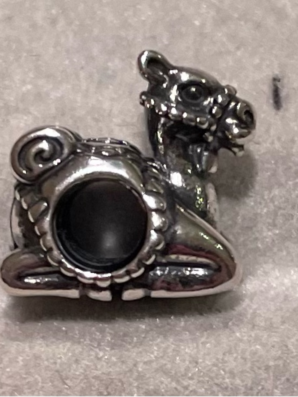 Authentic PANDORA Retired Sterling Silver Camel Charm 791226
